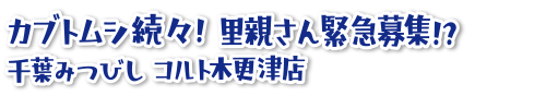 [読者投稿]千葉みつびしコルト木更津店